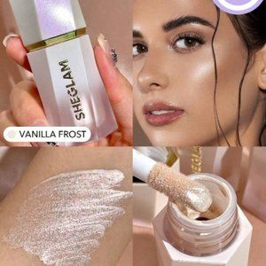 FREE SHIPPING - Glow Bloom Liquid Highlighter Gel Cream 5.2ml VANILLA FROST